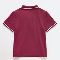 Okie Dokie Toddler & Little Boys Short Sleeve Regular Fit Polo Shirt