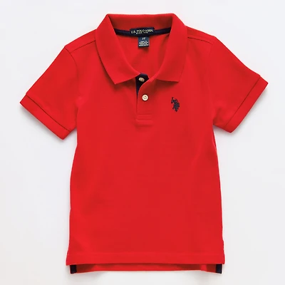 U.S. Polo Assn. Toddler Boys Short Sleeve Regular Fit Shirt