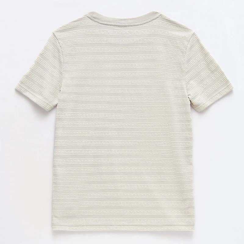 Thereabouts Textured Little & Big Kid Boys Crew Neck Short Sleeve T-Shirt