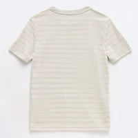 Thereabouts Textured Little & Big Kid Boys Crew Neck Short Sleeve T-Shirt