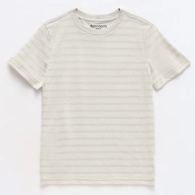 Thereabouts Textured Little & Big Kid Boys Crew Neck Short Sleeve T-Shirt