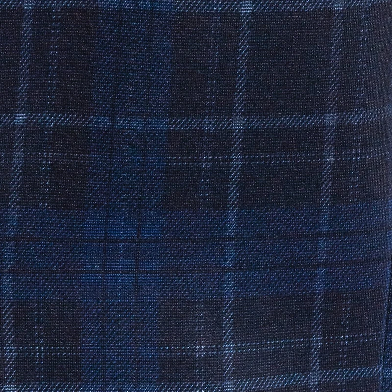 The Savile Row Co Mens Plaid Modern Fit Sport Coat