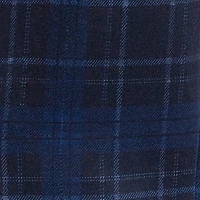 The Savile Row Co Mens Plaid Modern Fit Sport Coat