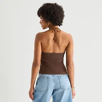 Forever 21 Womens Juniors Halter Neck Sleeveless Tank Top