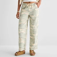 Arizona Womens Juniors Low Rise Barrel Jean