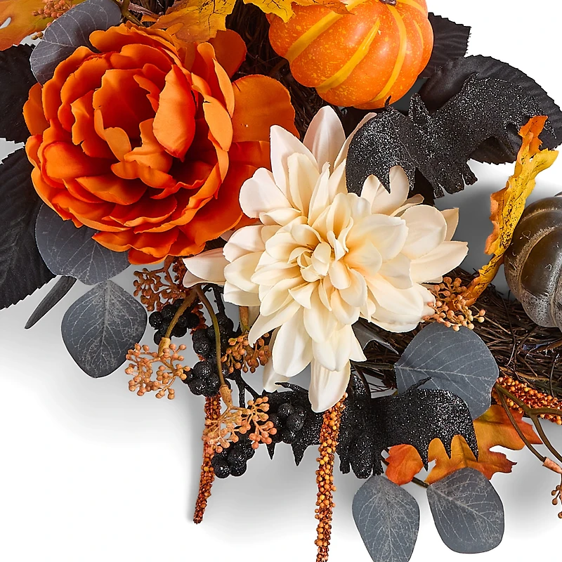 Layerings Half Moon Wreath