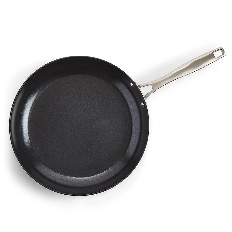 Cooks Hard Anodized Titanium Ceramic 12" Frying Pan