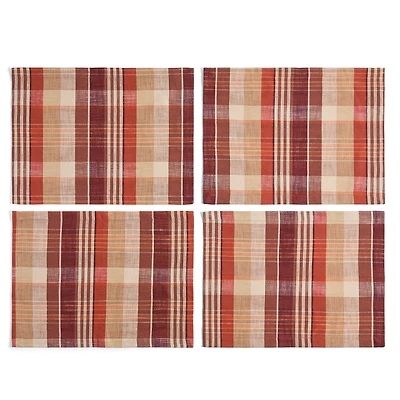 Layerings Heirloom Plaid 4-pc. Placemat