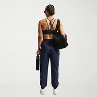 Nike Womens Cinched Mid Rise Regular Fit Active Jogger Pant