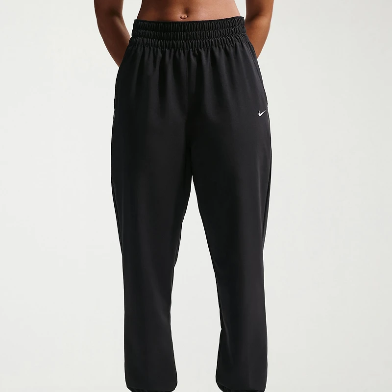Nike Womens Cinched Mid Rise Regular Fit Active Jogger Pant