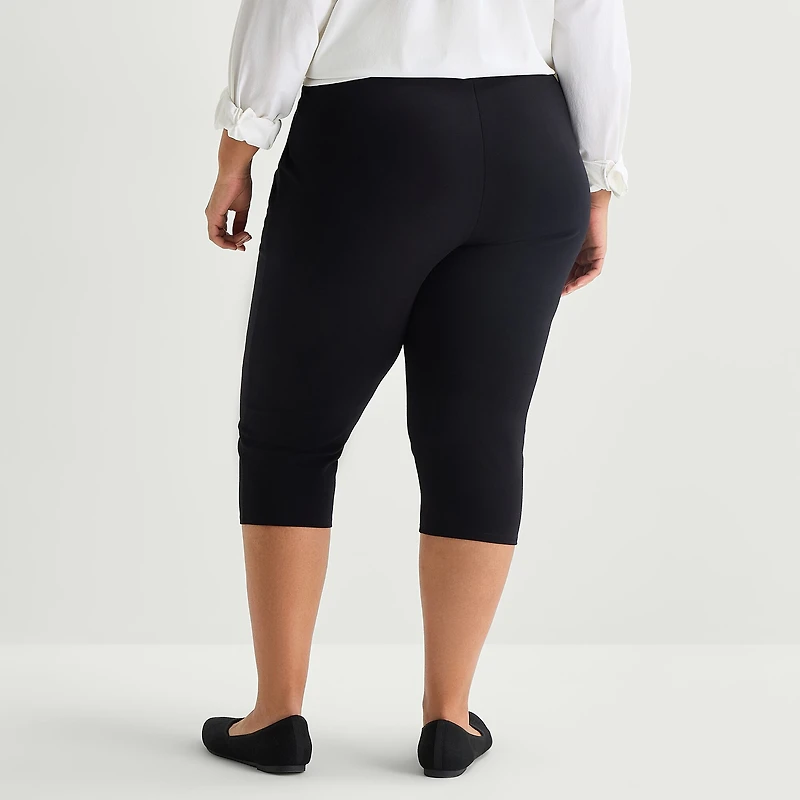 Stylus Womens Plus Capri Pant