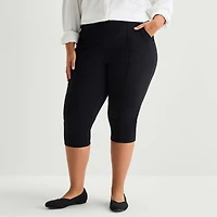 Stylus Womens Plus Capri Pant