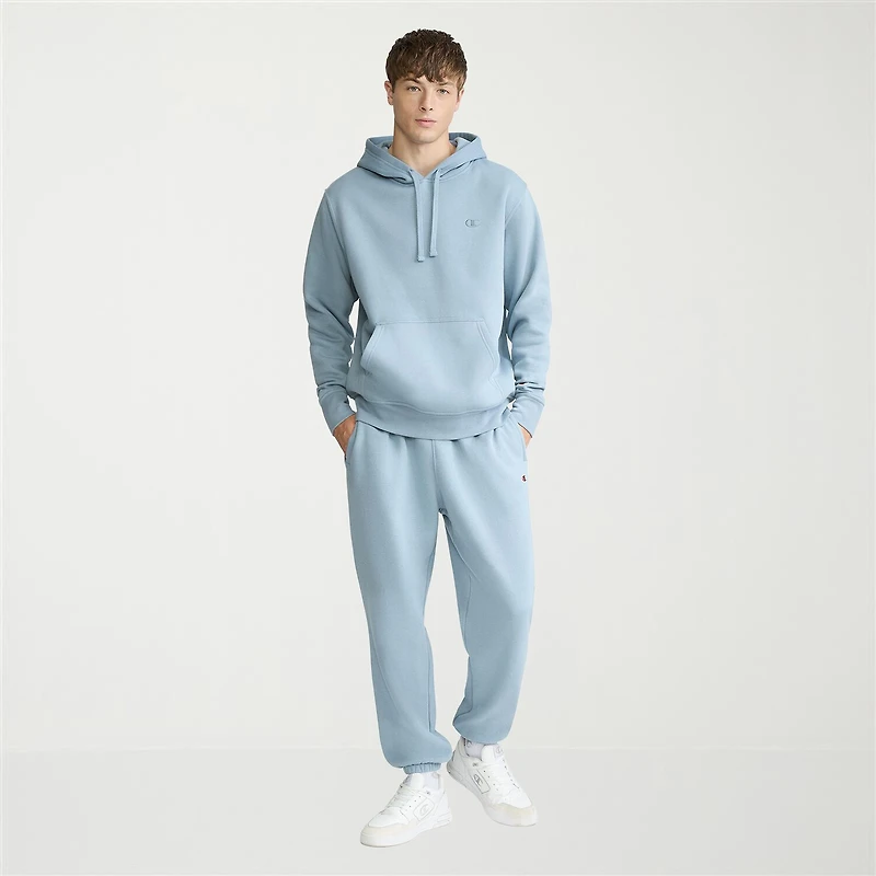 Champion Powerblend Mens Long Sleeve Fleece Active Hoodie