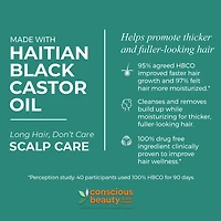 Kreyol Essence Haitian Black Castor Oil Scalp Care Shampoo 8 oz.