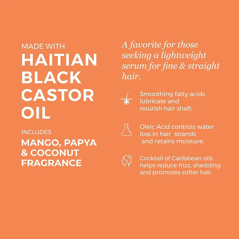 Kreyol Essence Haitian Black Castor Mango Hair Oil 2 oz.