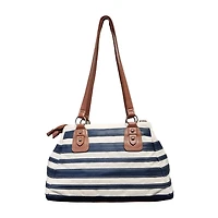Stone Mountain Canvas Satchel