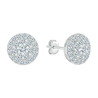 1 1/4 CT. T.W. Natural White Diamond 10K Gold 9.6mm Stud Earrings