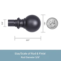Kenney Wakefield Double Curtain Rod