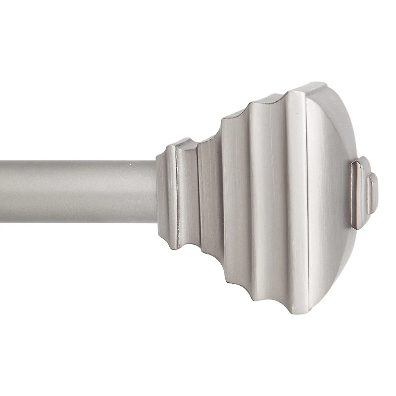 Kenney Jayden Square 3/4 Adjustable Curtain Rod