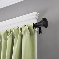 Kenney Irvington Trumpet 3/4 Adjustable Curtain Rod