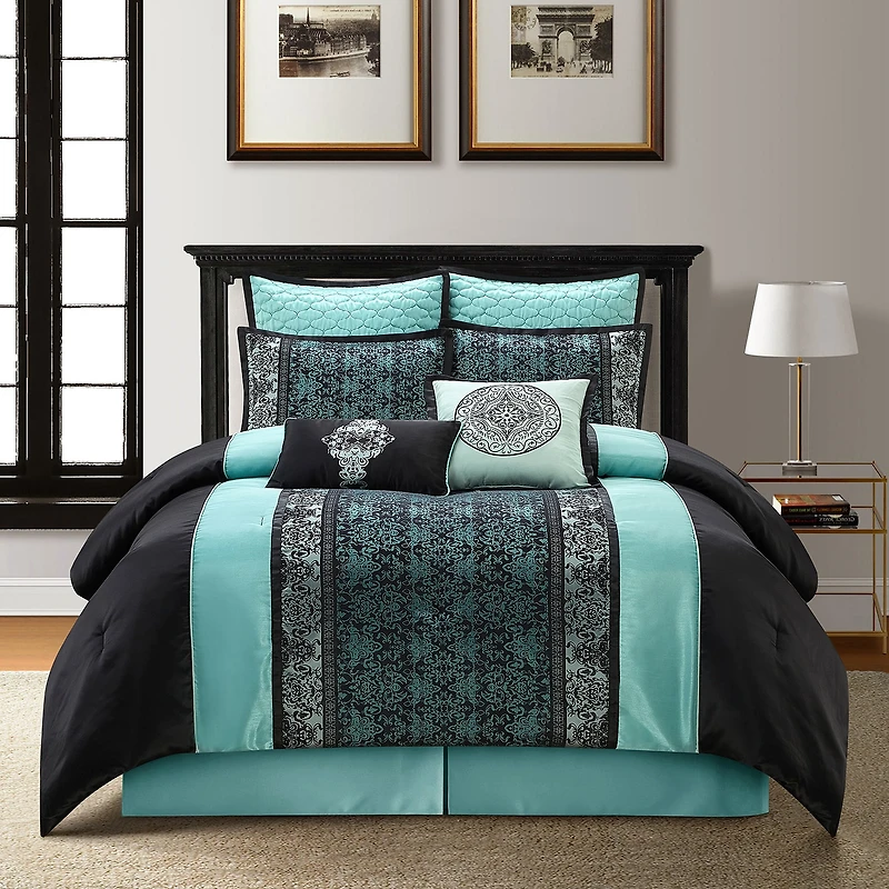 Stratford Park Tiago 8-pc. Complete Bedding Set