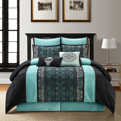 Stratford Park Tiago 8-pc. Complete Bedding Set