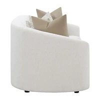 Rainn Curved Slope-Arm Sofa