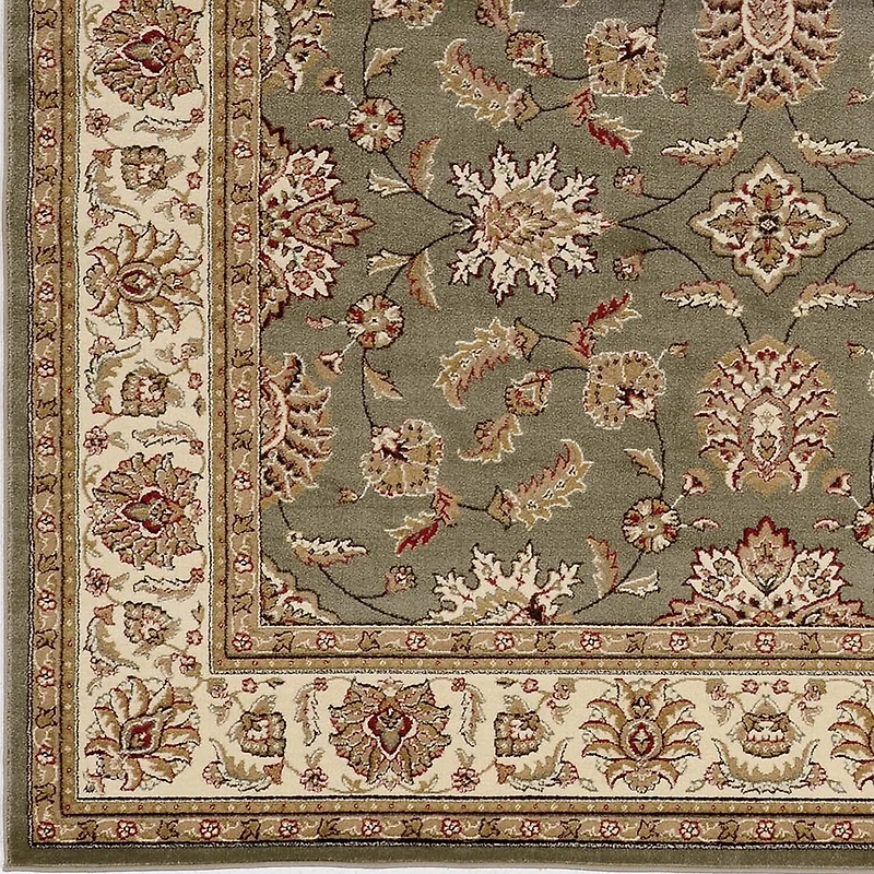 Radici Como Kashan Traditional Oriental Indoor Round Area Rug