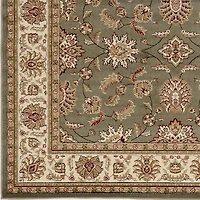Radici Como Kashan Traditional Oriental Indoor Round Area Rug