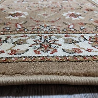 Radici Como Kashan Traditional Oriental Indoor Round Area Rug