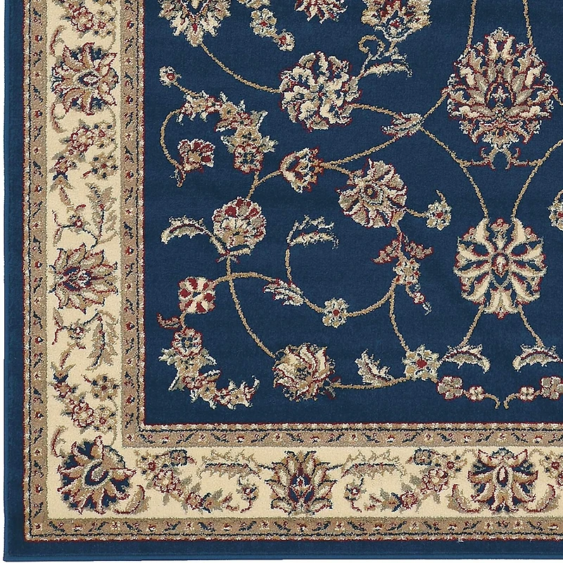 Radici Alba Motiff Traditional Oriental 26"X91" Indoor Rectangular Runner