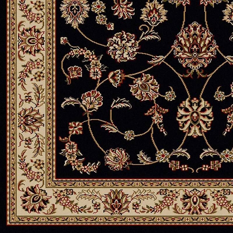 Radici Alba Motiff Traditional Oriental Indoor Rectangular Area Rug