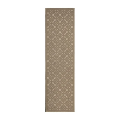 Radici Como Contemporary Geometric Trellis 26"X91" Rectangular Runner