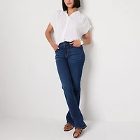 a.n.a Womens Tall High Rise Bootcut Jean