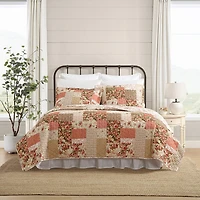 Laura Ashley Harrietta Patchwork Quilt Set