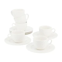 Elama Sol 12 Piece 3 Ounce Espresso Cup
