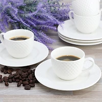 Elama Sol 12 Piece 3 Ounce Espresso Cup