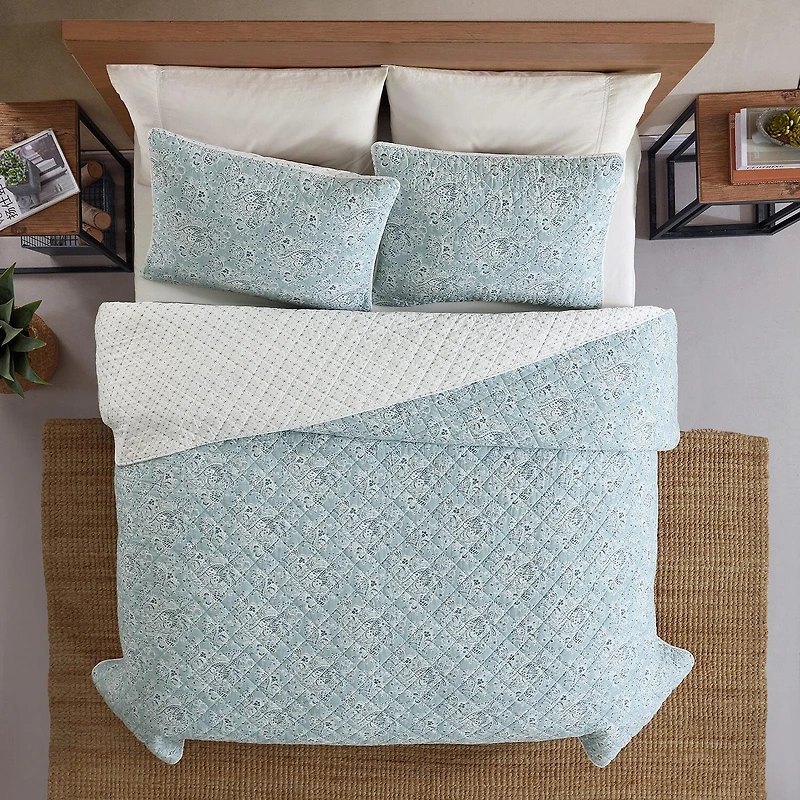 Wrangler Prairieland Paisley Quilt Set