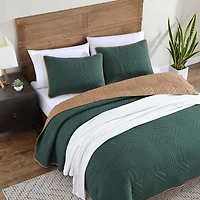 Eddie Bauer Solid Washed Quilt Set