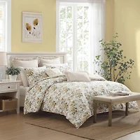 Laura Ashley Roses Midweight Comforter Set