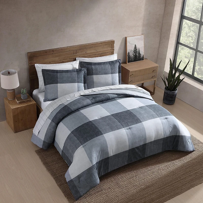 Eddie Bauer Oversized Palid Midweight Comforter Set