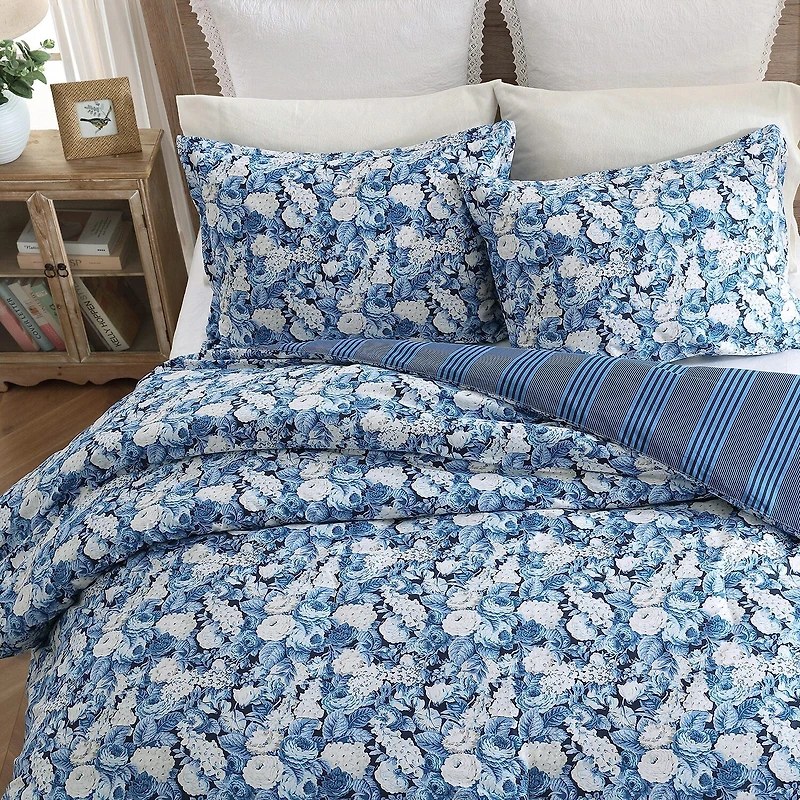 Laura Ashley Sweet Memories Midweight Comforter Set