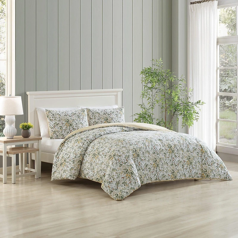 Laura Ashley Country Meadow Midweight Comforter Set