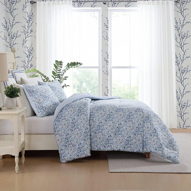 Laura Ashley Quartet Midweight Comforter Set