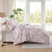 Laura Ashley Heather Garden Midweight Comforter Set