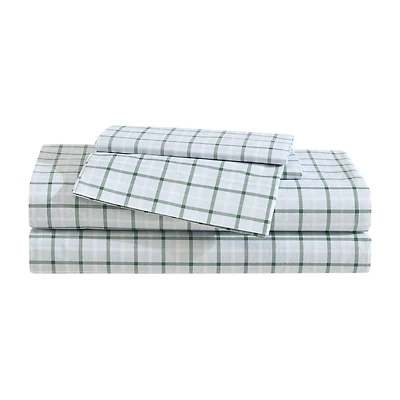 Eddie Bauer Tattersall Plaid Sheet Set