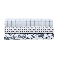Eddie Bauer Tattersall Plaid Sheet Set