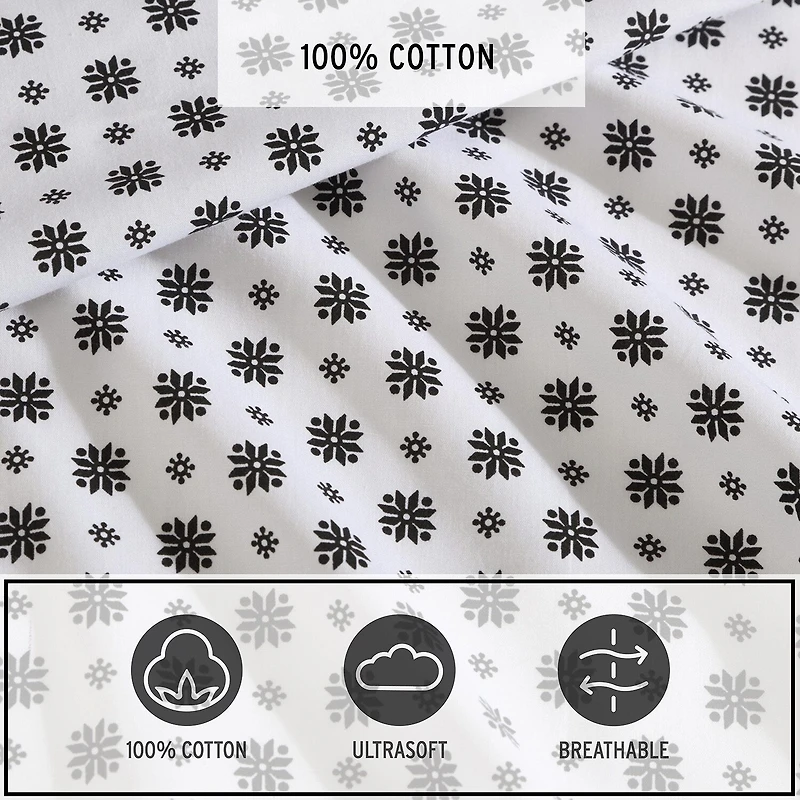 Eddie Bauer Fairisle Sprinkle Sheet Set