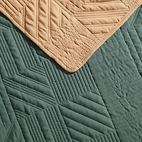 Eddie Bauer Solid Washed Quilt Set