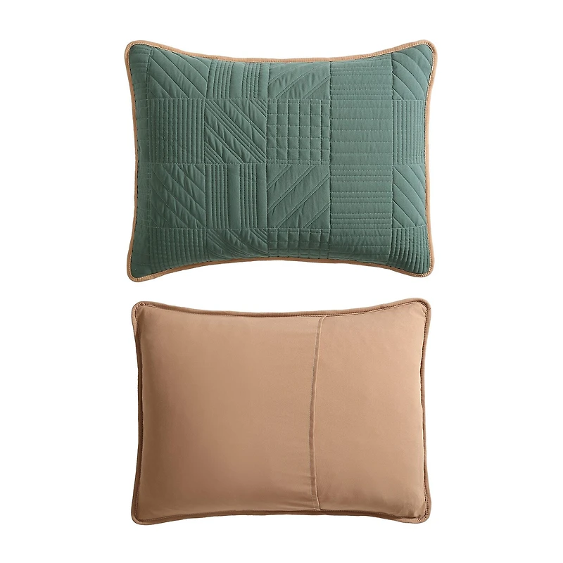 Eddie Bauer Solid Washed Quilt Set